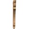 Ekena Millwork Olympic Arts & Crafts Smooth Bracket, Western Red Cedar, 3 1/2"W x 40"D x 44"H BKT04X40X44OLY03SWR - alternate 4